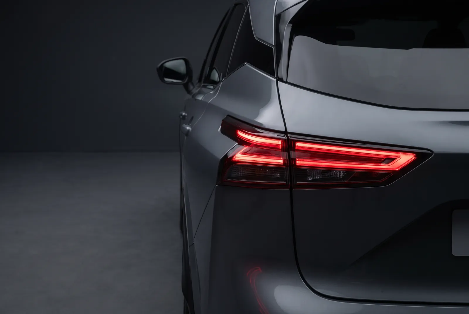 Detail van een Nissan Qashqai